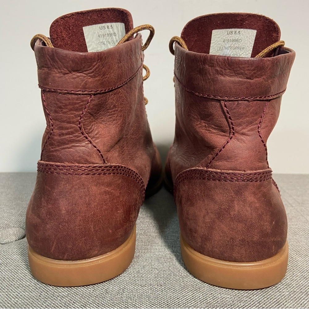 Kodiak Red Distressed Leather Ankle Boots- woman’s 8.5 - Picture 6 of 12